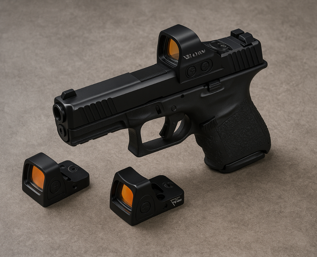 כוונות השלכה לאקדחים Footprint - מה זה ואיזו כוונת מתאימה לאקדח שלי?